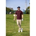 thumbnail image 3 of COOFANDY Polo Shirts for Men Short Sleeve Performance Collared Work Golf Shirts Dry Fit Pique Polos Summer Tactical Polo Shirts, 3 of 7