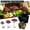 Brown, variant on 3PCS Garden Red Mushroom Decor Glowing Mushrooms Statue in The Garden at Night Yard Pathway Landscape Lawn Indoor,Outdoor Patio, Yard.