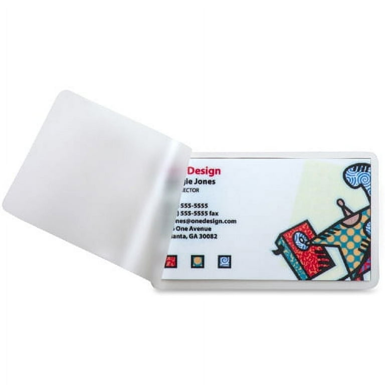 Business Source 5 mil Business Card Laminating Pouches - Laminating Pouch/Sheet Size: 2.25 Business Source 5 mil Business Card Laminating Pouches - Laminating Pouch/Sheet Size: 2.25