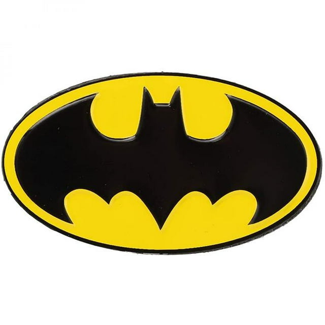 Batman 838222 DC Comics Batman Batte Style Années 80 Symbole Aimant en Étain Embossé