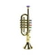 thumbnail image 2 of Toystoory Trompeta infantil Superficie plateada Entretenimiento Aprendizaje Prop Útiles escolares Instrumento educativo interesante Cuerno de Accesorios para instrumentos musicales, 2 of 6