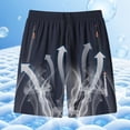 thumbnail image 2 of CONZONE Mens Sports Shorts Elastic Waist Athletic Shorts for Men Casual Graphic Lightweight Loose Fit Workout Gym Shorts With Pockets, 2 of 4