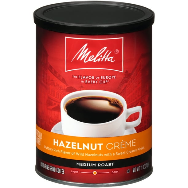 Melitta® Hazelnut Creme Flavored Medium Roast Ground Coffee 11 oz