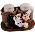 thumbnail image 1 of Seasoning Jars 2 Piece Seasoning Jars French Chef Sculpture Decoration For grilling, spice bottles, jars, seasonings, baking supplies gadgets, 1 of 4