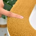 thumbnail image 5 of VWRXBZ Toilet Seat Cover, 13.77x13.77 Inch Household Cushion Use Knitted Toilet Seat Cover Summer Season Washable Toilet Seat Cushion O Shape Winter Accessory, 5 of 6