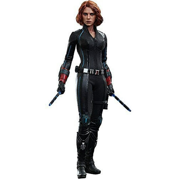 Hot Toys Mms2 Avengers Age Of Ultron Black Widow 16 Scale Figure Walmart Com Walmart Com