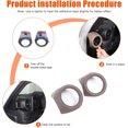 thumbnail image 3 of Car Dashboard Side Air Vents Cover Compatible with Toyota Land Cruiser Prado 250 J250 LC250 2024 2025 Accessories, Dash Board Air Vent Cover Trim, 3 of 7