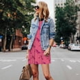 thumbnail image 4 of Fotbe Leopard Print Vestido de Verano sin Mangas para Mujer – Vestido Midi Línea A, Estilo Camiseta Floral, Vestido Playero Casual y Fluido, 4 of 7