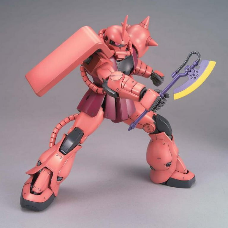 Gundam Master Grade Toy Kit: 1/100 Scale Model MS-06 Char's Zaku