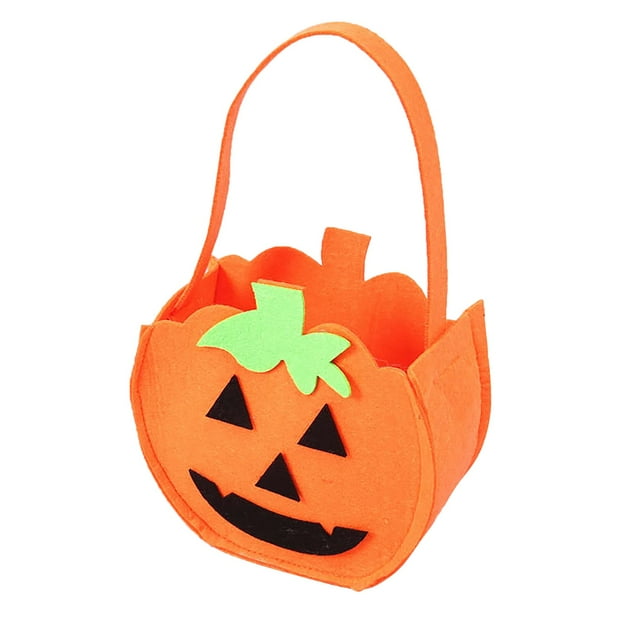 Halloween Trick Or Treat Tote Bag Reusable For Candy Gifts Grocery Shopping