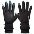 thumbnail image 1 of Guantes cálidos de invierno para hombres y mujeres, guantes térmicos impermeables con pantalla táctil para nieve, para ciclismo, senderismo, correr, esquí, trabajo al aire libre (l), 1 of 5