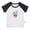 Short Black Raglan T-shirt #E, variant on Nature Cactus Pattern T shirt For Baby, Newborn Babies T-shirts, Infant Tops, 0-24M Kids Graphic Tees Clothing (Short Pink Raglan T-shirt, 0-6 Months)
