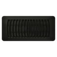 thumbnail image 1 of Imperial 4" x 10" Black Plastic Floor Register, Louvered, 1-pk, 1 of 7
