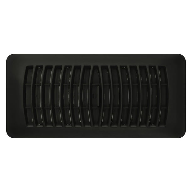 Imperial Manufacturing RG0244 4-Inch By 10-Inch Louvered Floor Register, Almond, Finish Compounds - Canada