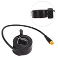 thumbnail image 3 of Thumb Thumb Throttle with Waterproof Connector Speed Control Thumb Accelerator 12V-72V for Drive Motor Electric Bike, 3 of 7