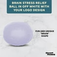 thumbnail image 3 of Brain Stress Balls Set of 10, Bulk Pack - Anxiety Stress Relief, Perfect for Your Desk, Office or Home - Off White, 3 of 5