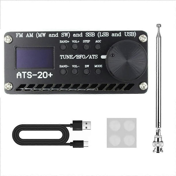 ATS-20+ Plus Si4732 Radio Receiver FM AM MW SW SSB LSB USB Full Band DSP Receiver Portable Digital R