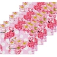 thumbnail image 3 of Pink Flamingo Wash Cloth Set of 2, 12 x 12 Inch Cotton Baby Washcloths Highly Absorbent and Soft Feel Fingertip Towels Face Towels for Bathroom, Gym, Spa Washcloth Gift, 3 of 7