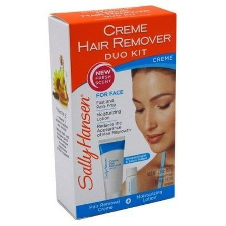 Sally Hansen Cream Hair Remover Kit Pack Of 2 Walmart Com