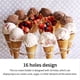 thumbnail image 5 of Soporte De Exhibición De Helado Soporte De Cono De Helado Transparente Estante 16 Agujeros Estante De Soporte De Cono De Helado No Tóxico Para Postre De Helado Exhibición De Banquete De Boda Moyic HA016610-00, 5 of 7