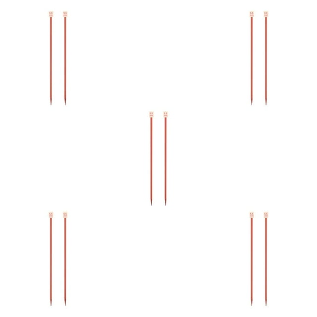 relayinert Color Random Knitting Weaving Handknitting Tool Home Supplies 5.5mm 5Set