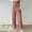 Hot Pink, variant on pstuiky Casual Pants for Women, Solid Color Casual Long Elastic Elastic Waist Trousers with Pockets Modern Fit Womens Workout Pants Beige L