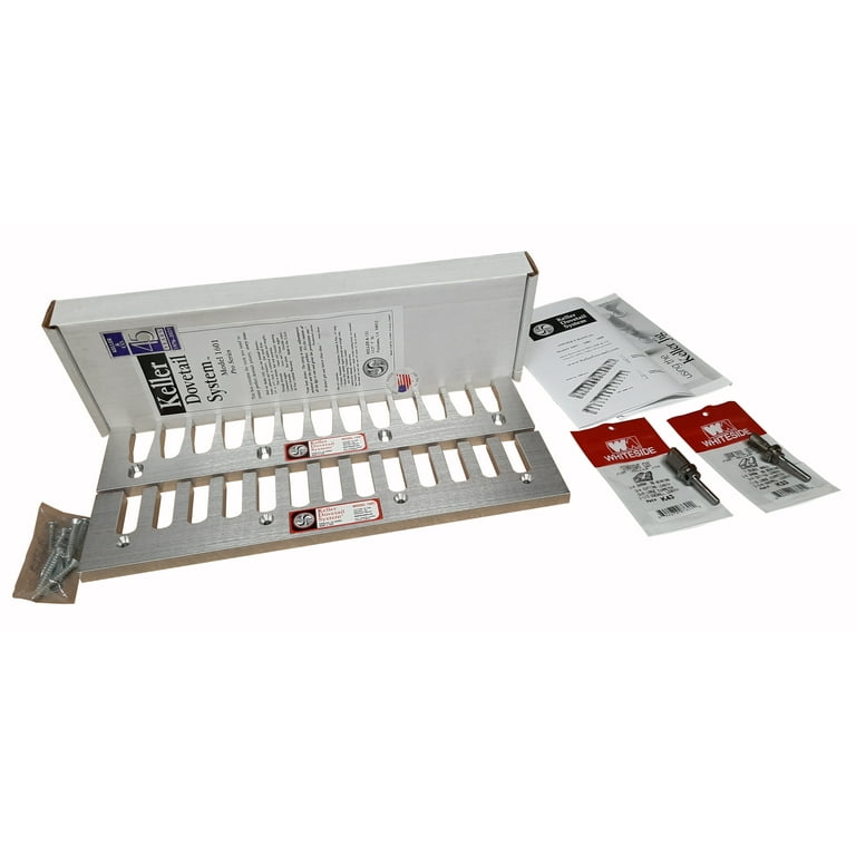 Keller dovetail on sale jig router bits