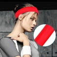 thumbnail image 3 of WUXIAN Child 12 Colors Girl's Yoga Cotton Elastic Headband Sports Headband Cozy Streetwear, 3 of 4