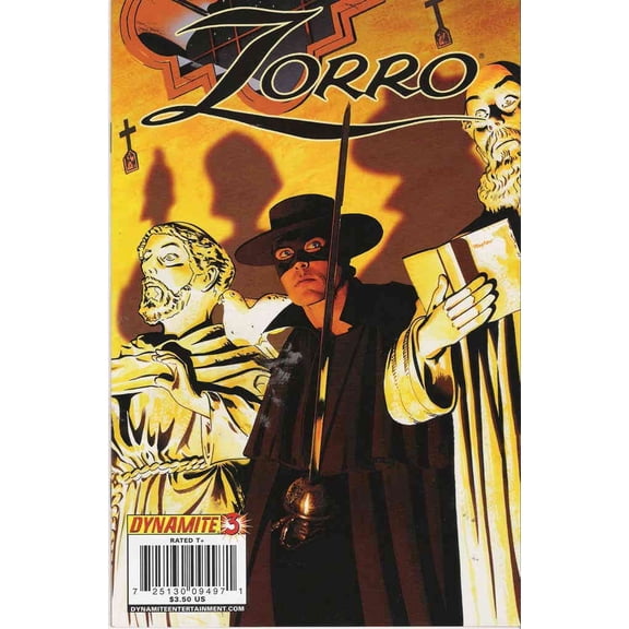 Zorro (Dynamite) #3B VF ; Dynamite Comic Book