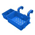thumbnail image 1 of Portable Poolside Storage Basket Tray with Cup Holder Above Ground Pool Accessories Poolside Storage, 1 of 5