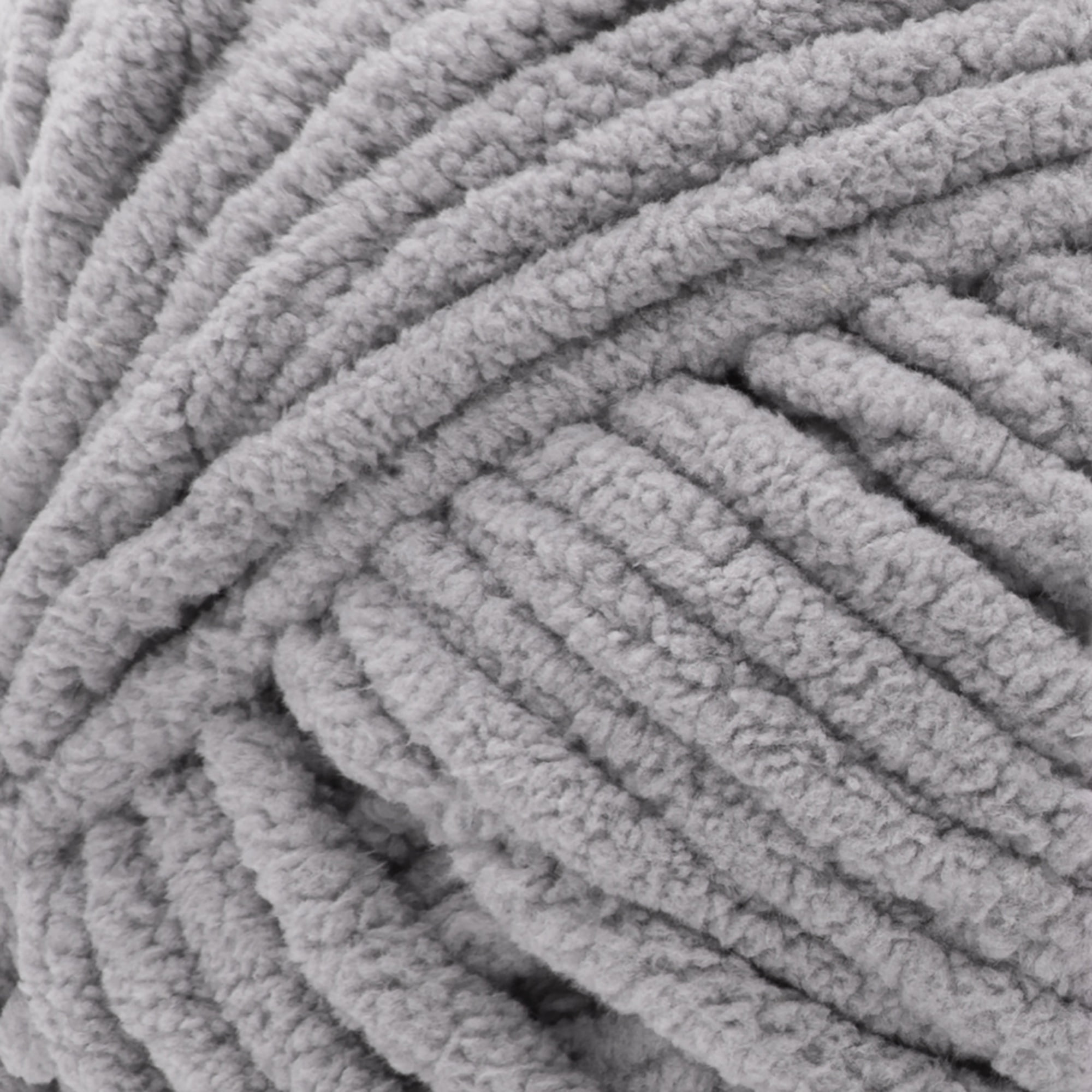 Bernat® Blanket™ #6 Super Bulky Polyester Yarn, Vapor Gray 10.5oz/300g 220 Yards (2Pk)