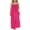 KB244 Pink, variant on Likimi Children Girls Dress Elegant Lightweight Sleeveless Solid Color Crew Neck Summer Comfortable Dress Beige Size 5-6 Years
