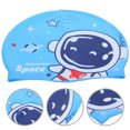 thumbnail image 1 of WHAMVOX Swimming Cap for Kids Cute Cartoon Design Silicone 1Pack, 1 of 5