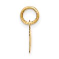 thumbnail image 3 of Finest Gold 10KY Upper Case Letter M Initial Charm, 3 of 5