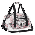 thumbnail image 2 of Herdesigns Wolf Sports Duffle Bag for Women & Men, Wolves Gym Bag Dance Bag Overnight Bag Carry On Weekender Travel Bag, 2 of 7