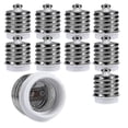 thumbnail image 1 of 10x Socket Adapter - 10x E40 To E27 Socket Converter - E27 Base Lamp Holder Adapter For Halogen Led-Yvan,, 1 of 4