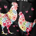 thumbnail image 2 of Manta Amonee-yl Just A Girl Who Love Gallines 40x50 cm, 2 of 7