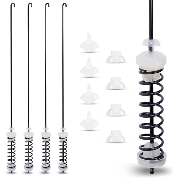 W10780045 WTW4816FW2 NTW4516FW2 NTW4605EW0 NTW4516FW1 WTW4800BQ1 Washer Suspension Rod Kit for Amana Whirlpool Kenmore