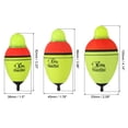 thumbnail image 2 of Unique Bargains 1oz 2.1oz 3.5oz Flotteur de Pêche Éclairé EVA Vert Rouge LED, Jaune, Lot de 3, 2 of 7