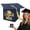 H2_2.36" Blue, variant on SMKE Party Decoration Box,Table Decor Favor Box,Elegant Gift Ceremony Decor Box,Grad Cap Candy Box,Red Graduation Cap Box 2.4"Cardboard Mortarboard with Tassel,Desktop Centerpiece for Class of 2026