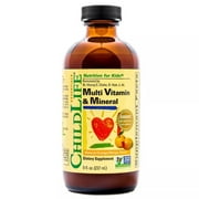 ChildLife Essentials Multi Vitamin and Mineral, Liquid Supplement, Orange Mango, 8 fl. oz.
