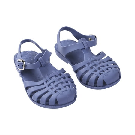 

Lovely Kids Flat Sandals Summer Solid Color Hollow Out Sandals for Children Girls