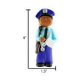 thumbnail image 5 of Personalized Police Christmas Ornament - Police Officer Ornament For Christmas Tree - African American Police Ornament Gifts For Officers, Policeman Ornament - Free Customization, 5 of 10