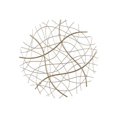 thumbnail image 1 of Cheungs 5620GD Gold & Round Abstract Swirl Wall Decor, 1 of 1