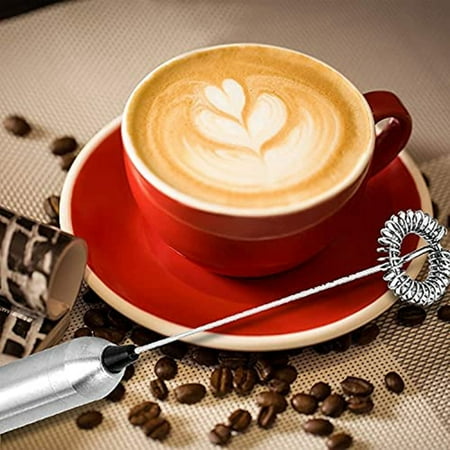 

Electric Rod Stainless Steel Handheld Frother Battery Operation