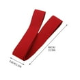 thumbnail image 2 of Serviettes Rouges pour Chaises de Plage, Sangles Fixes, Serviettes de Plage Élastiques et Sangles Élastiques, 2 of 5