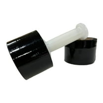 3" in. x 1000FT 80 Gauge 18 Rolls Stretch Shrink Film Hand Wrap Handle Black