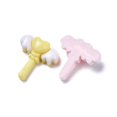 thumbnail image 2 of Opaque Cute Resin Decoden Cabochons Mixed Color Heart Magic Stick 14x14x6mm, 2 of 3
