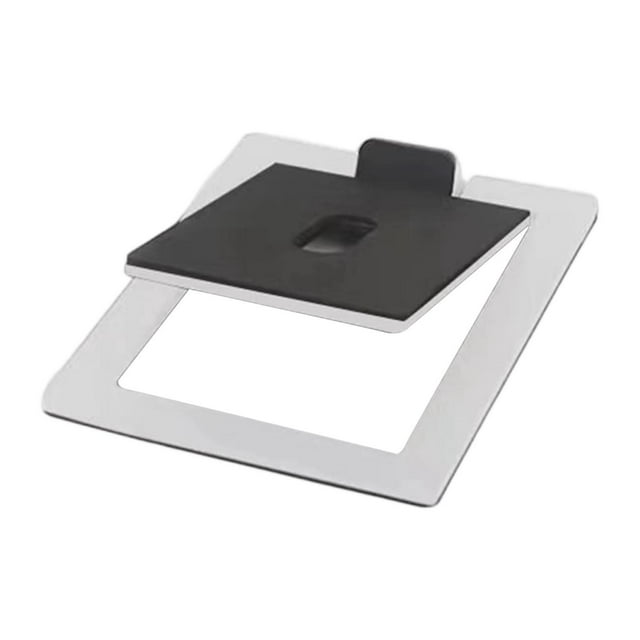 Miulika Desktop Speaker Stand Compact Universal Carbon Steel Stable Speakers Support White