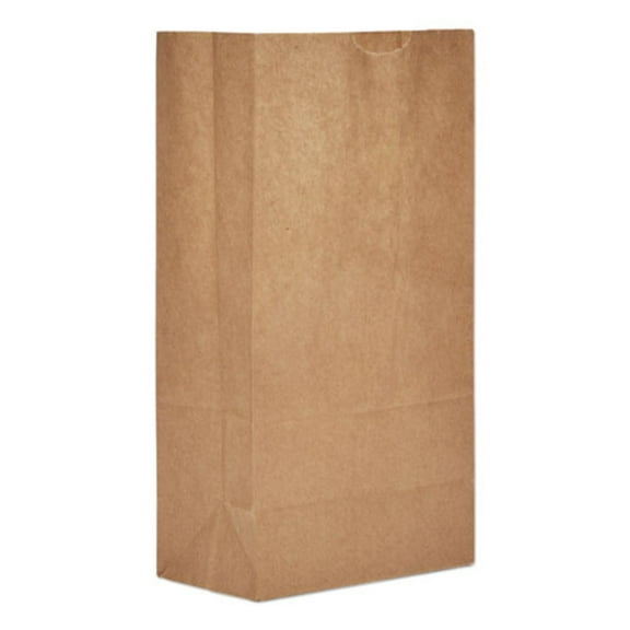 General #5 Paper Grocery, 50lb Kraft, Extra-Heavy-Duty 5 1/4x3 7/16 x10 15/16, 500 bags